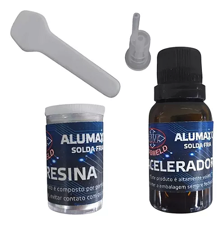 Solda Fria Para Evaporadores De Alumínio Alumax C Acelerador