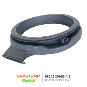 Borracha da Porta / Gaxeta W11342952 Lava e Seca Brastemp BNQ10AB BNQ10AS