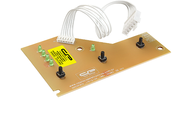 Placa Interface Compatível Lavadora Electrolux LTE12 V2 (Bivolt)