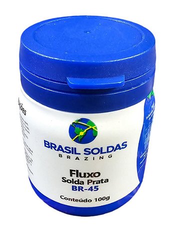 Fluxo para Solda Prata Pote 100g Br-45