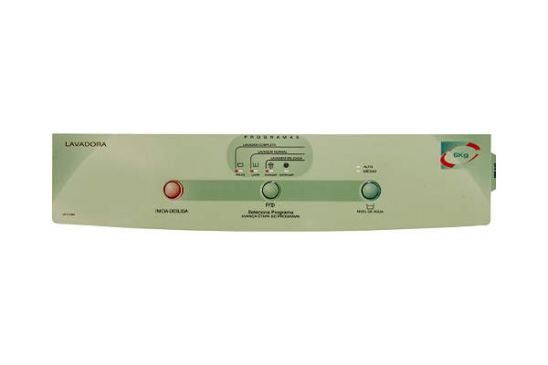 Painel Decorativo Lavadora Brastemp BWM06A (Compatível)