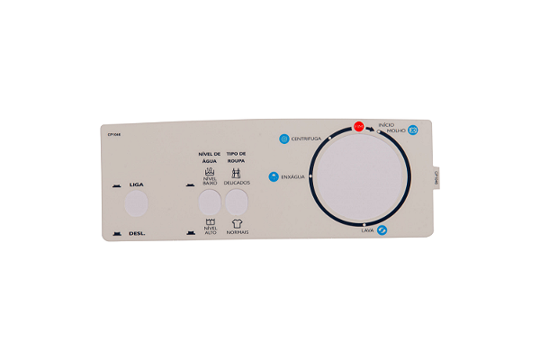 Painel Decorativo Lavadora Brastemp CLEAN BWR22 (Compatível)