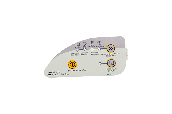 Painel Decorativo Lavadora Consul CWC22B (Compatível)