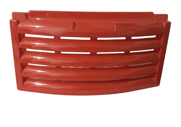 Veneziana Grade Rodapé Para Freezer Expositor Metalfrio - 36 x 67 - Vermelha