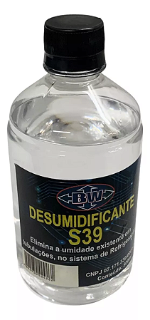 Desumificante S39 - Removerdor de Umidade de Sistema de Refrigeracao (500ml)