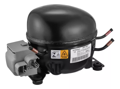 Motor Compressor Embraco Em2p60clp 1/6 127v R600 A02819708 110v