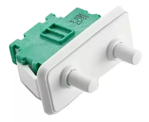 Interruptor Duplo Refrigerador Electrolux Duplex Dff44 Df50 Df50X