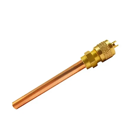 Válvula De Serviço Refrigeração Schrader 1/4 100mm 1 UNIDADE