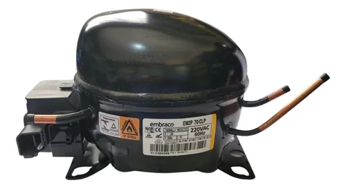 Motor Compressor Embraco Em2p70clp R600a 1/5 127v