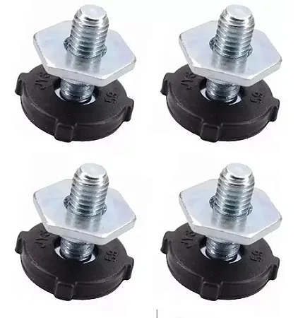 Kit 4 X Pés Parafuso Lava E Seca Philco E Midea