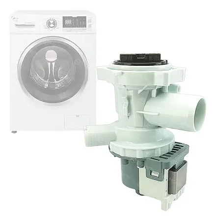 Bomba De Drenagem Da Máquina De Lavar Do Plástico Midea Classe 110v H 41-18 11001011000989