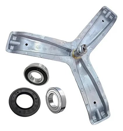 Eixo Do Cesto Lava E Seca 11kg Lfe11 Electrolux A00675502 Com Rolamentos e Retentor