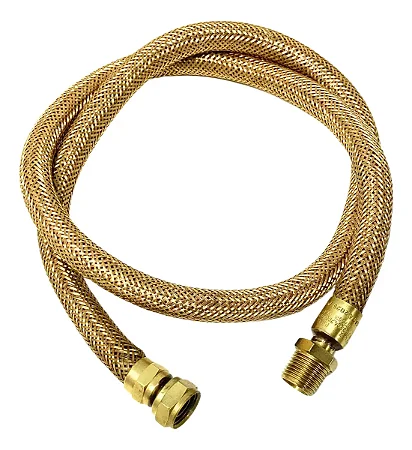 Mangueira Cobre 1,00mt Nbr 14177 Instalação Gás Gn Ou Glp