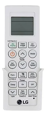 Controle Ar Condicionado LG Atnw18gplp1 Akb76038102 Original