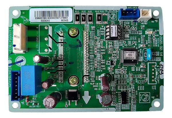 Placa Da Condensadora Ar Condicionado Lg - Ebr83285103 Original