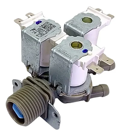 Válvula De Entrada Água 3 Vias Lavadora Lg 127v Aju71030102 Original