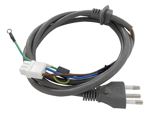 Cabo De Força 1,5m 250v 16a Lava E Seca Lg Wd-1485ad EAD61246406 Original
