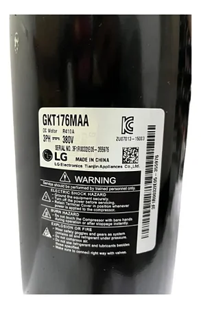 Compressor Lg Gkt176ma 176w Ar Condicionado - Tbz37379801 Original