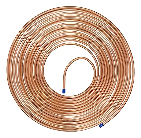 Tubo Cobre Flexível 3/8 15 Metros Refrigeração Panqueca