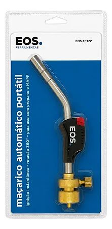 Maçarico para solda EOS TFT22 para mapp, propano
