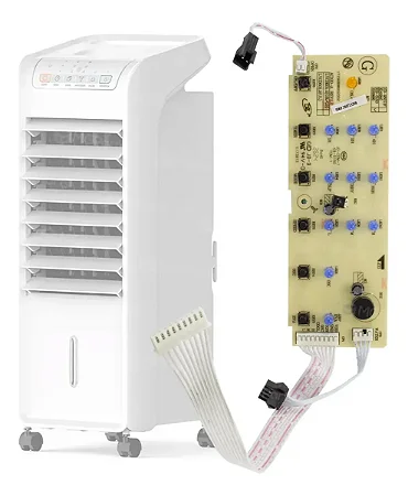 Placa Display Climatizador Midea 17156000000069 Bviolt Original
