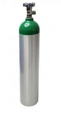 Cilindro De Oxigênio Medicinal Em Alumínio 5 Litros (Sem Carga)