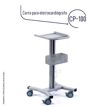 Carro Para Eletrocardiógrafo Modelo CP-100