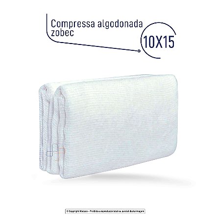 Compressa Algodonada Tipo Zobec 10X15