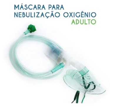 MICRONEBULIZADOR OXIGÊNIO ADULTO