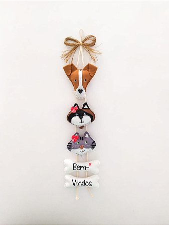 Móbile Charme Boas-vindas - 3 Pets