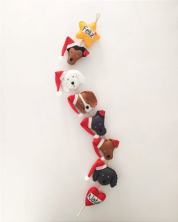 Móbile Natalino Estrelas - 6 pets