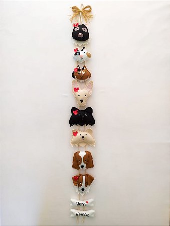 Móbile Charme Boas-vindas - 8 Pets