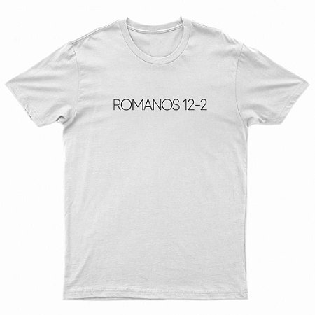 Camiseta Romanos no12 BRANCA
