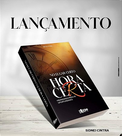 Livro No Lugar Certo Na Hora Certa