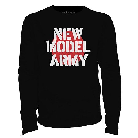 Camiseta manga longa - New Model Army