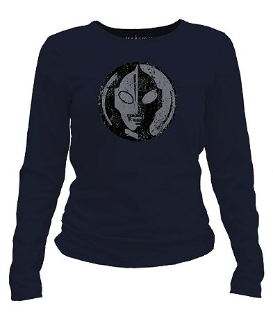 Camiseta manga longa feminina - Ultraman