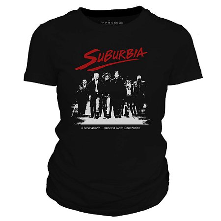 Camiseta feminina - Suburbia