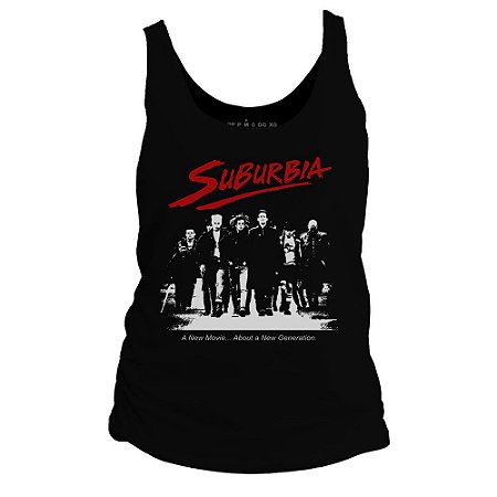 Camiseta regata feminina - Suburbia