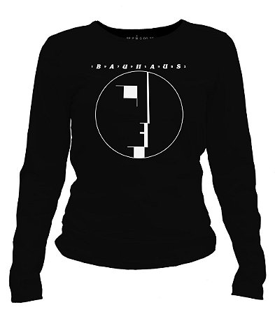 Camiseta manga longa feminina - Bauhaus