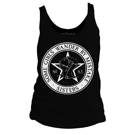 Camiseta regata feminina - The Sisters of Mercy - Some Girls Wander by Mistake