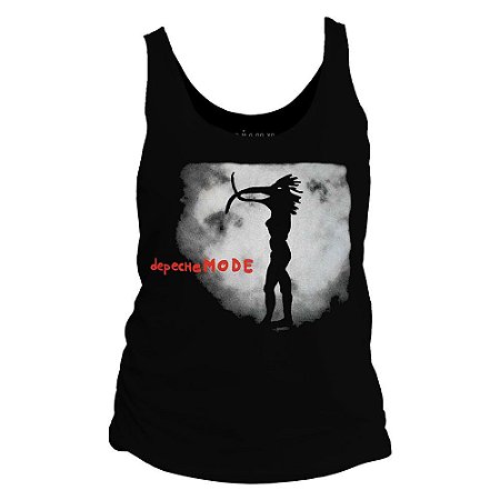 Camiseta regata feminina - Depeche Mode - Walking in My Shoes.