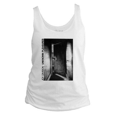 Camiseta regata feminina - Joy Division - Unknown Pleasures - B.