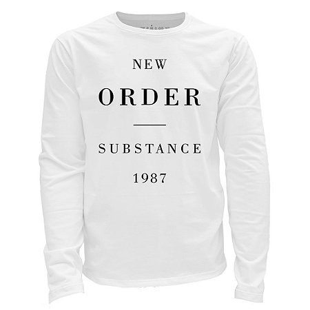 Camiseta manga longa - New Order - 1987
