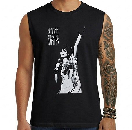Camiseta regata masculina - Siouxsie And The Banshees.