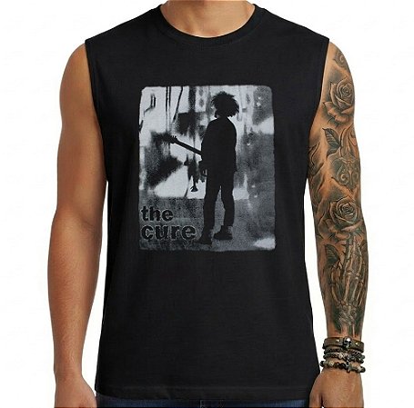 Camiseta regata masculina - The Cure.