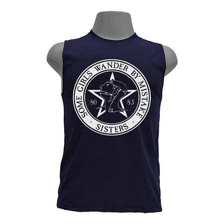 Camiseta regata masculina - The Sisters of Mercy - Some Girls Wander by Mistake