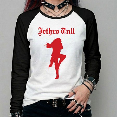 Camiseta manga longa feminina - Jethro Tull