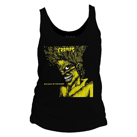Camiseta regata feminina - The Cramps.