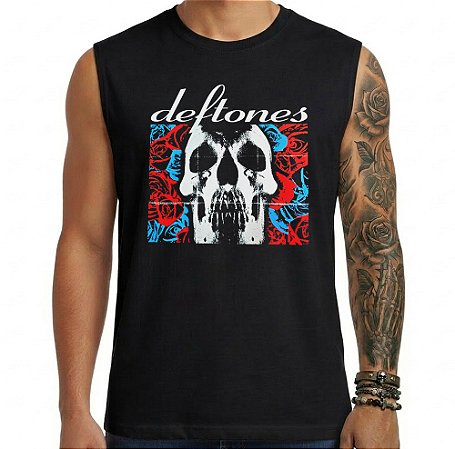 Camiseta regata masculina - Deftones