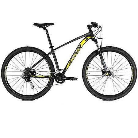 Bicicleta MTB Oggi Big Wheel 7.1 Preta/Amarela/Grafite  2021